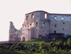 Ruiny pałacu w Janowcu